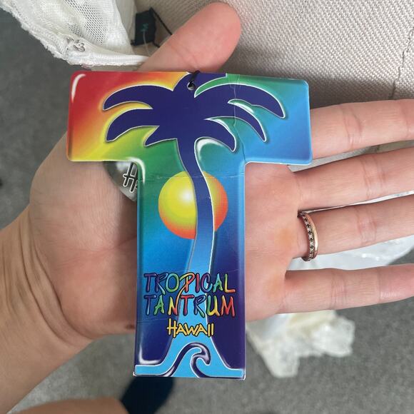 Lorre Bethke Wedding Dress Women M White High Neck Beaded Beach Side Slit - Picture 11 of 16